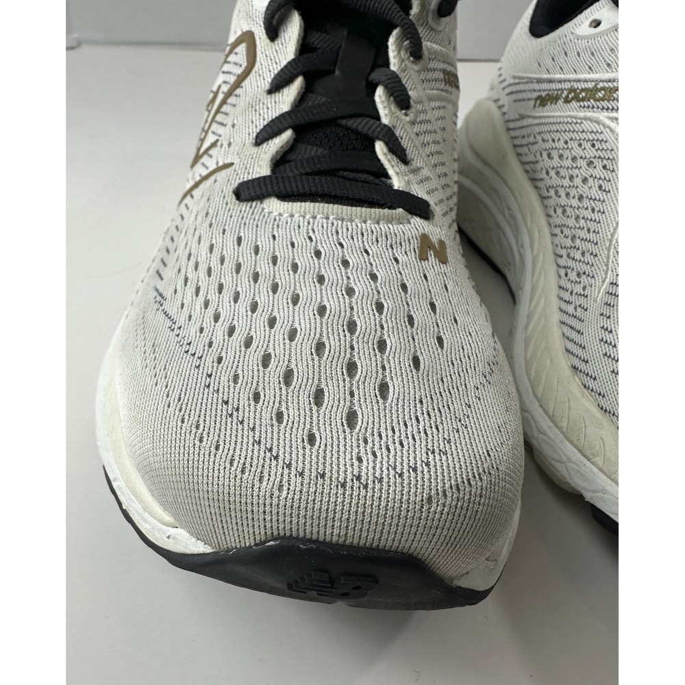 New Balance Fresh Foam X 860v13 Shoes Womens 8.5 White Gold Daily Road Running - Picture 10 of 16